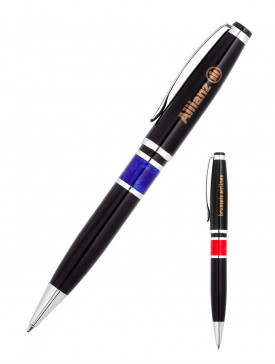 Stylo Chevalière Bleue