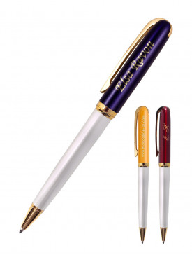 Stylo Soie Écarlate Bleue