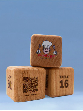 Mini Cube en Bois
