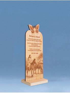 Présentoir Papillon Bois
