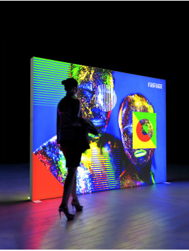 Mur d’exposition lumineux 3m