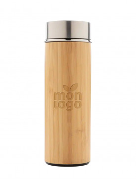 Bouteille infuseur bambou