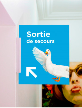 Signalétique Perpendiculaire