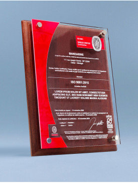 Plaques de distinction VIP