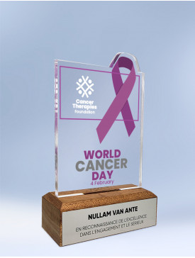 Trophée "acrylic" rectangle