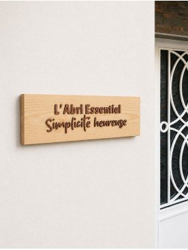 Plaque Bois Essentiel