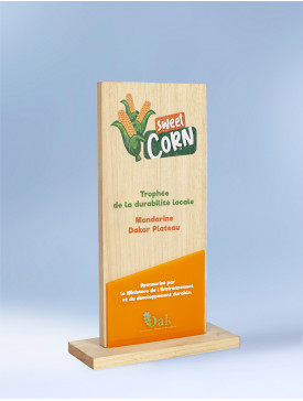 Trophée "Bois nature"