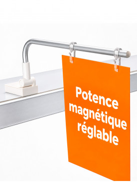 Potence magnétique réglable
