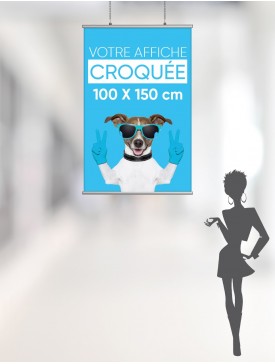 Affiche suspendue / 100 x...