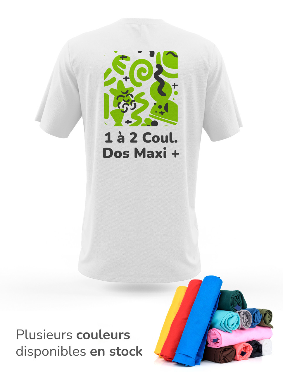 Tee shirt 2 couleurs outlet