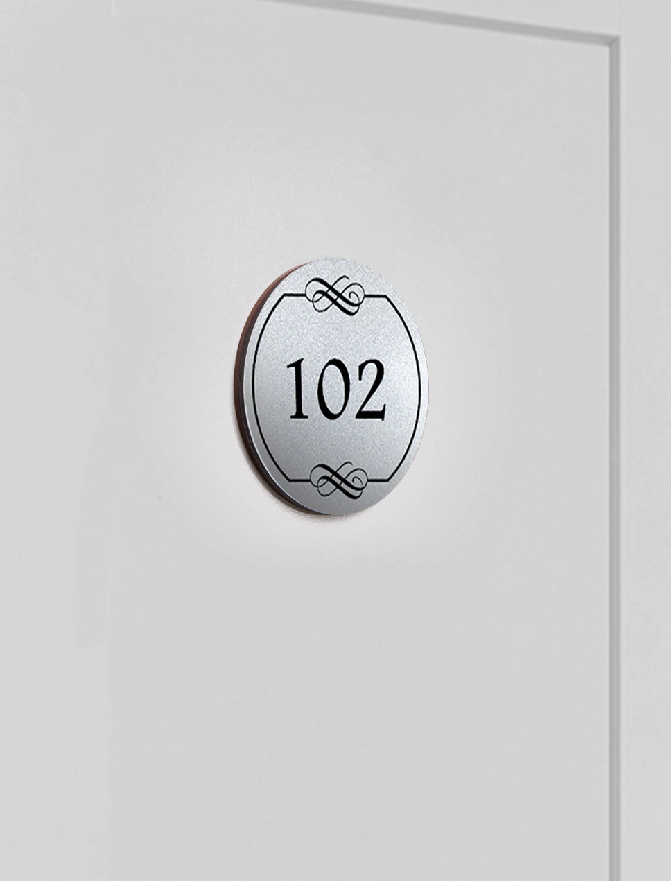 AUA Signaletique Targa Per WC Disabili In Alluminio Spazzolato – 130x130 Mm – Stampa UV – Segnaletica Per Bagno